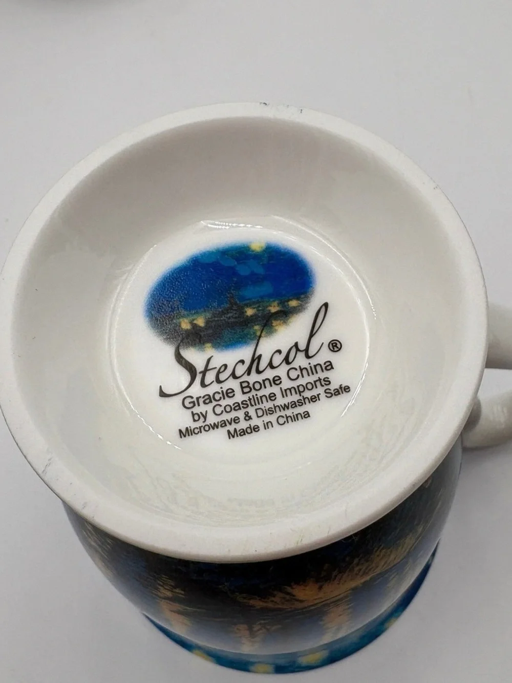 Van Gogh Starry Night Over The Rhône Gracie Bone China - Stechcol NEW